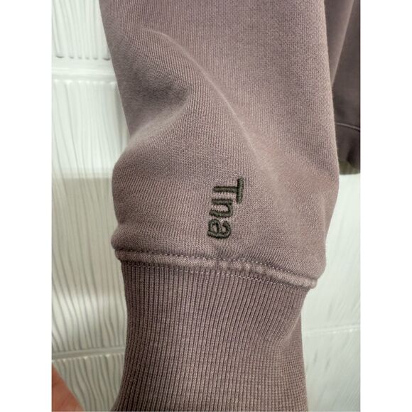 TNA by aritzia cozy mega fleece 1/2 zip sweatshirt - Picture 4 of 12